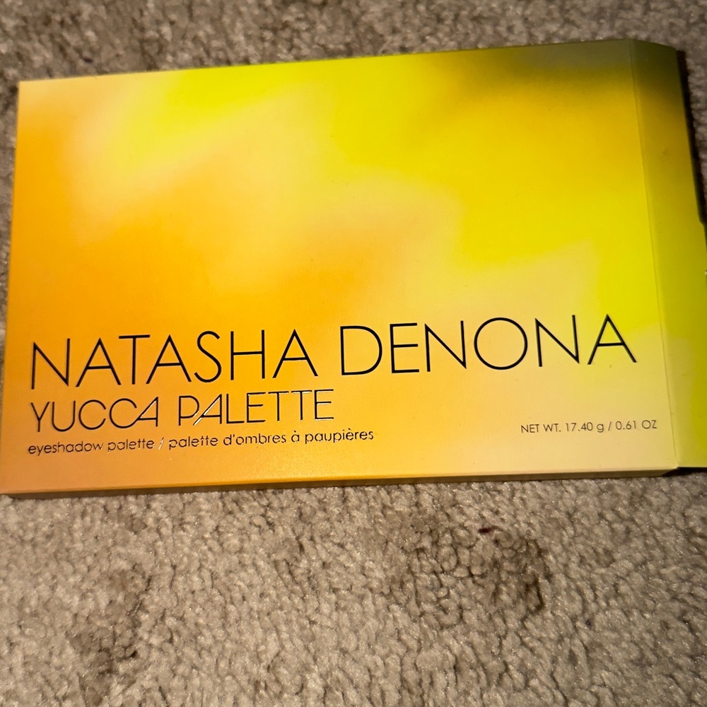 New Natasha Denona Yucca Eyeshadow Palette